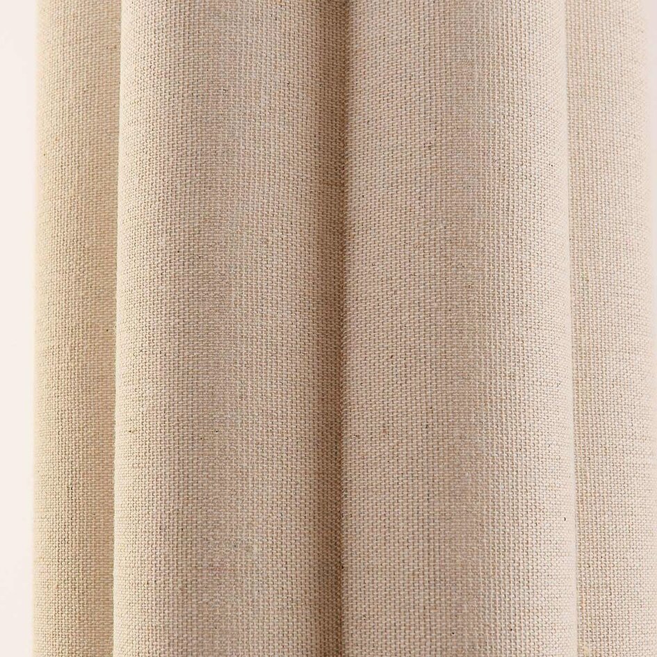 Suspension moderne à 3 lumières Orza en lin beige