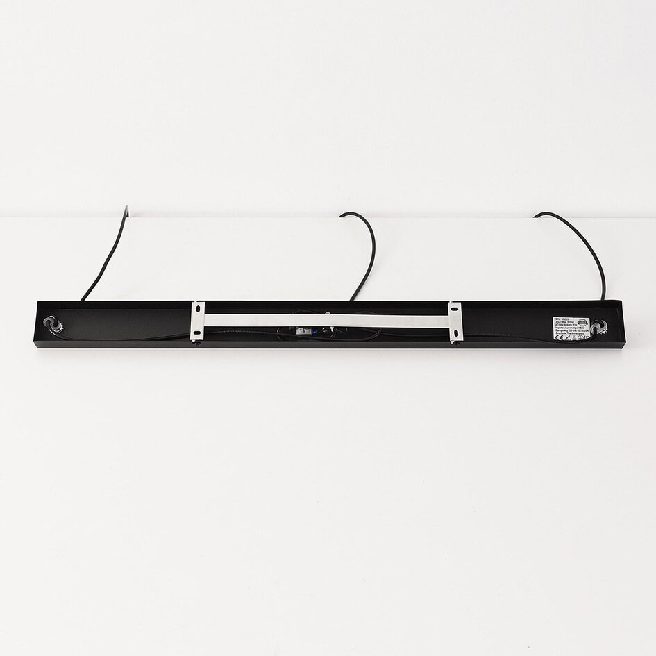 Moderne hanglamp Ives van zwart papiertouw, 3-lichts