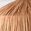 Suspension Boho Baro en papier raphia naturel Ø58