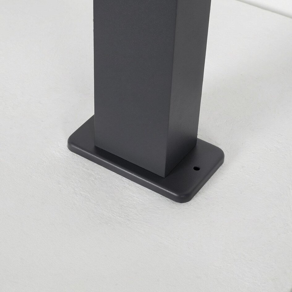 Lampe d'extérieur moderne Thanos en anthracite – 50 cm