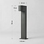 Moderne staande buitenlamp Thanos - 50 cm antraciet