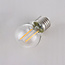 2,5W & 4,5W filament lamp, 2700K, helder glas Ø45 - dimbaar