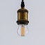 E27 filamentlamp LED 3-staps dimbaar 4,5 watt transparant, 45 mm