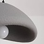 Suspension Wabi Sabi Cemento effet pierre gris - 38 x 30 cm