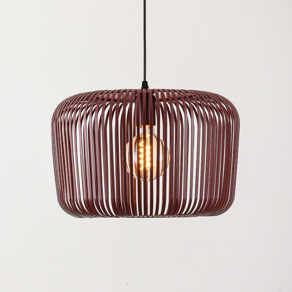 Hanglamp Viro van rood metaal – Ø38 cm