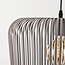 Hanglamp Viro van lichtgrijs metaal – Ø38 cm