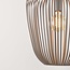 Hanglamp Taro van lichtgrijs metaal – Ø35 cm