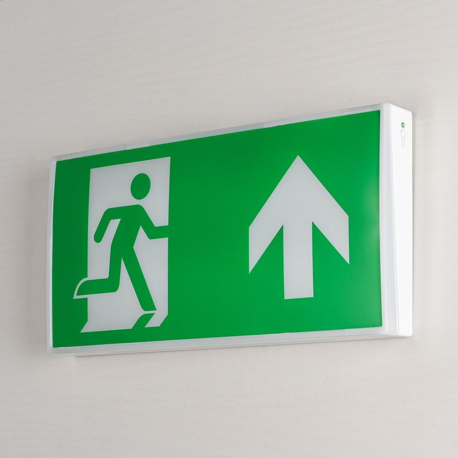 Opbouw noodverlichting 3 watt met 4 pictogrammen