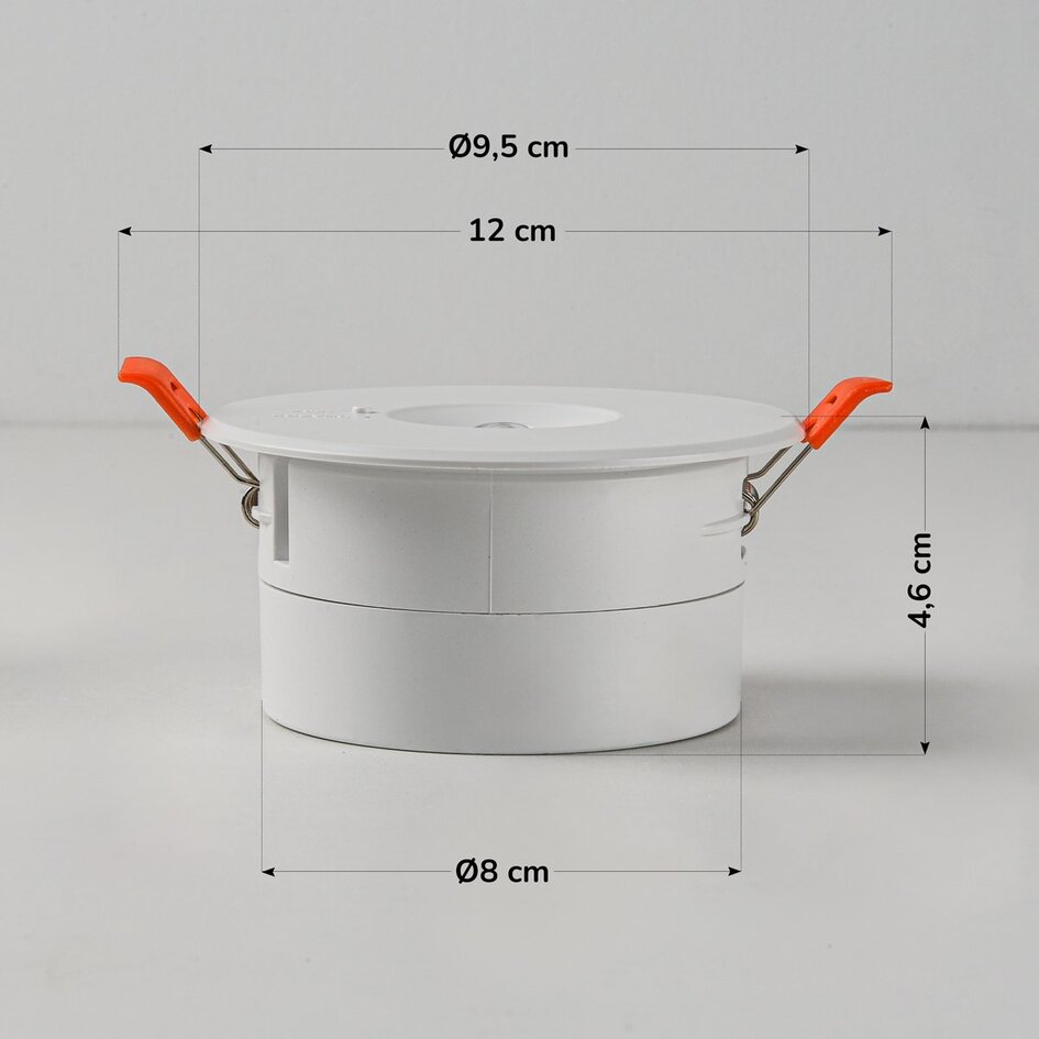 Éclairage de secours 3 watts - spot encastré