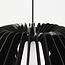 Suspension Rorka - lamelles noires et diffuseur