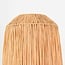 Lampe à poser Aruna en papier raffia - beige