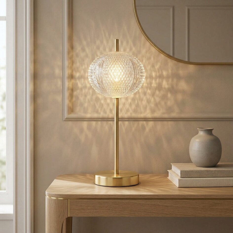 Élégante lampe de table avec LED intégrées à intensité variable - Solv