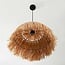 Suspension Laria - raffia naturel tressé main