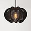 Hanglamp Wildlum - zwart katoentouw