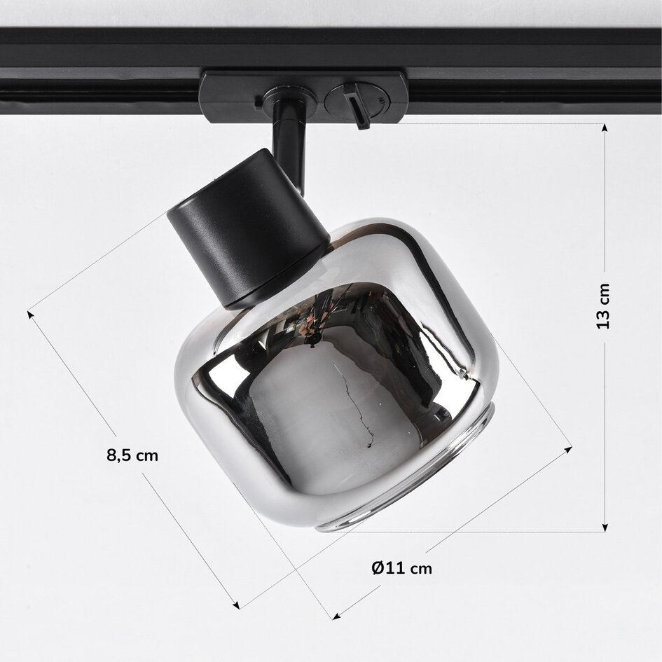 Railspot 1-fase Juna - smoke glas