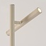 Lampadaire beige Zhan avec trois spots orientables, variateur tactile et éclairage haut/bas