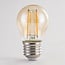 Ampoule filament 2,5/4,5W, 2000 K, verre ambré, Ø45 mm, dimmable
