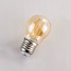 2,5W & 4,5W filament lamp, 2000K, amber glas Ø45 - dimbaar