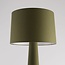 Lampadaire Rumi en tissu vert