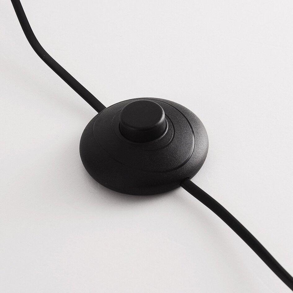 Lampadaire Rumi en terre cuite chaude - tissu