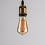 4,5W lamp met kruislings filament, 2200K, amber glas, Ø64 - dimbaar