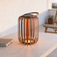 Lanterne solaire Solari aspect bambou - rechargeable et dimmable