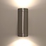 Wandlamp Alu up/down geborsteld