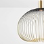 Suspension Noblin Ø60 cm - métal noir et or