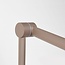 Wandlamp Mellow taupe met verstelbare arm en tweezijdig licht