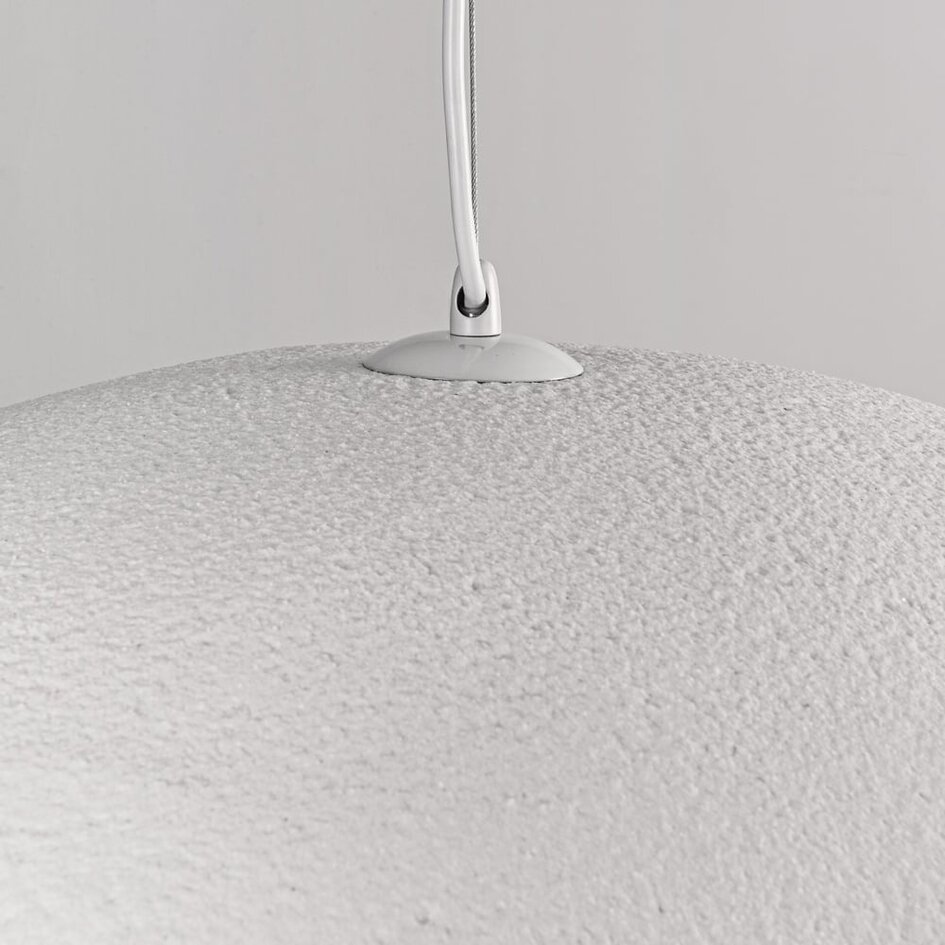 Suspension Wabi Sabi Kawa effet pierre blanche - 60 x 55 cm