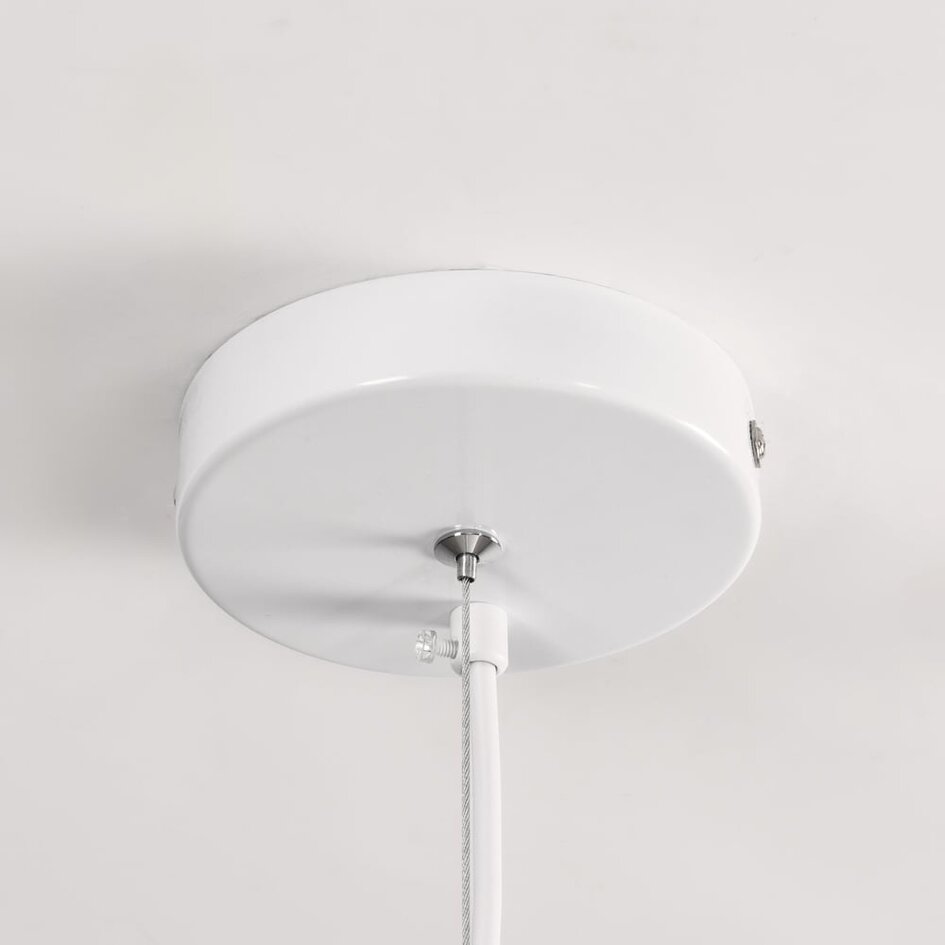 Wabi Sabi hanglamp Kawa met wit steeneffect - 60 x 55 cm