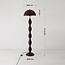 Lampadaire design Mura burgundy (rouge foncé) en métal