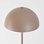 Mushroom vloerlamp Sorai van beige metaal