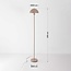 Mushroom vloerlamp Sorai van beige metaal