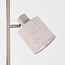 Lampadaire beige Avane à 3 lumières avec abat-jours en lin réglables