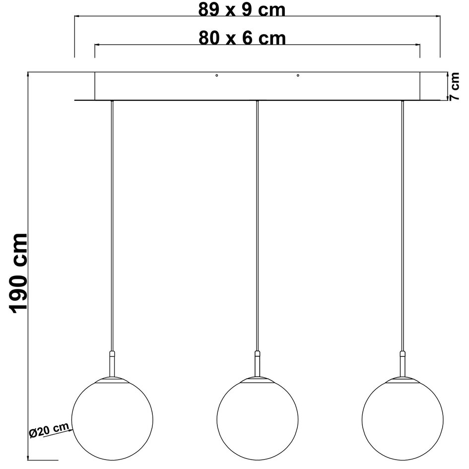 Suspension Silje dorée avec verre blanc opalin - intensité variable à 3 niveaux, 2700K