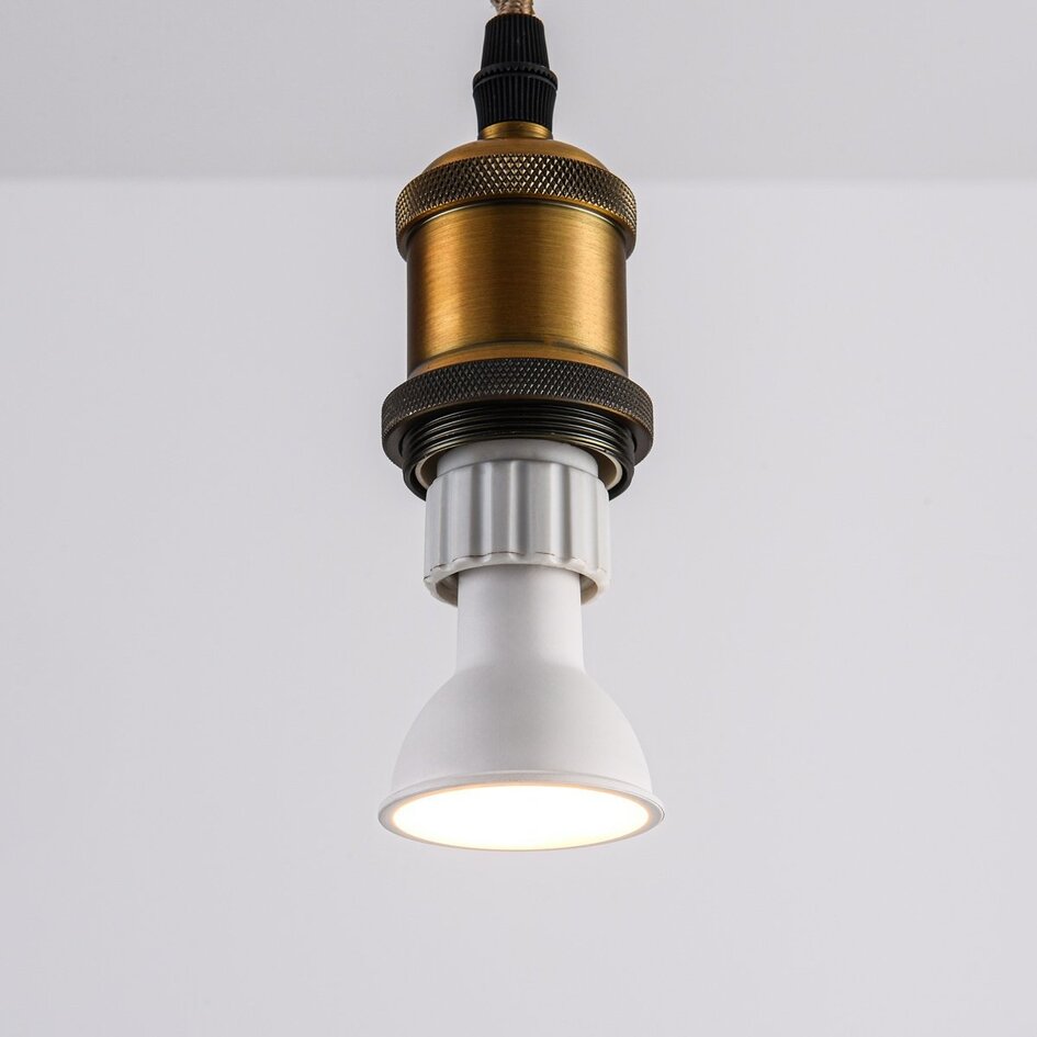 Ampoule LED GU10 à intensité variable (3 niveaux), 7 W, 2700 K - 100°