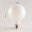 7W E27 LED lamp XL, 2700K, melkwit glas, Ø95 mm - 3-staps dimbaar