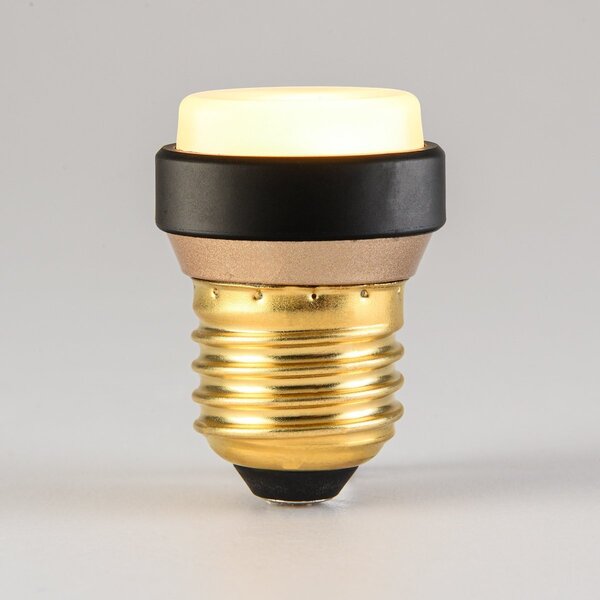 3,5W E27 LED lamp, Ø35mm met zwarte draaibare ring, 3-staps dimbaar, 2700K - Pico