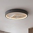 Plafonnier Ceres dimmable à 3 étapes LED - noir et beige
