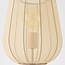 Tafellamp Solva van stof in lichtbeige