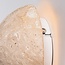 Wandlamp Tavro met instelbaar licht en travertin (natuursteen)
