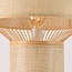 Lampadaire Fiora en bambou à abat-jour tissé