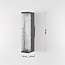 Applique d'extérieur Simon à LED intégrée en anthracite