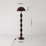 Lampadaire design Mura en métal bordeaux