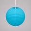 Lampion en nylon bleu pour l'extérieur
