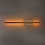 Badkamer wandlamp Lima met geïntegreerde LED en travertin (natuursteen) - goud