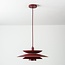 Hanglamp Alvra in matte bordeaux rood