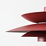 Hanglamp Alvra in matte bordeaux rood