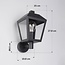Applique murale rustique noire - Dax